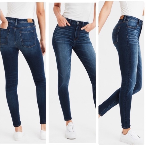American Eagle Outfitters Denim - +American Eagle Next Level Stretch High Rise Jeans